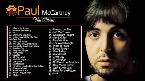 list of songs recorded by paul mccartney