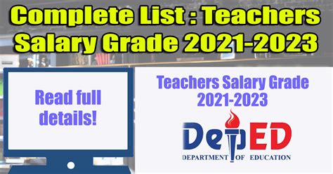 list of teachers 2021