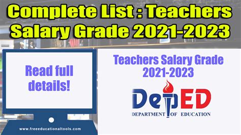 list of teachers 2023