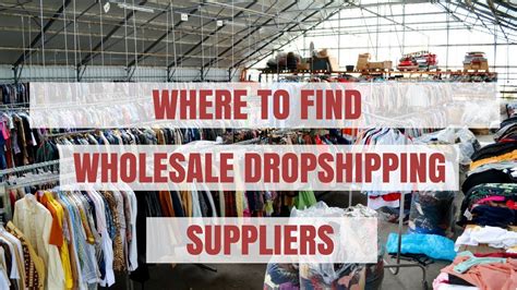 list of wholesale clothing distributors