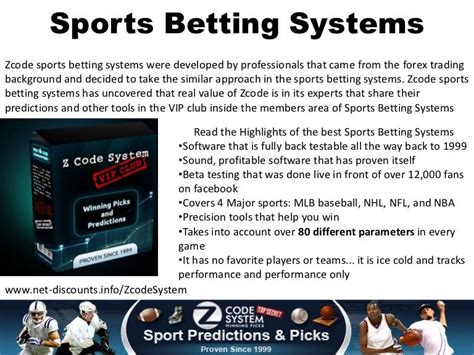 list sports betting systems