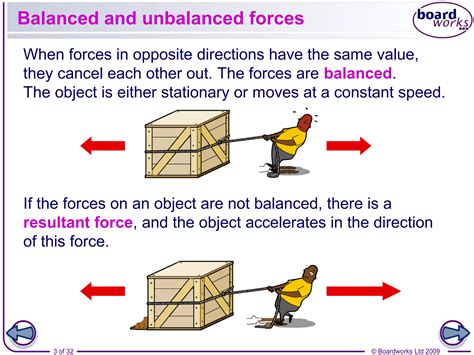 List Two Effects Of Unbalanced Force