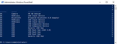 List Usb Devices Powershell