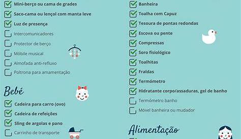 Tudo para o enxoval do seu bebê: lista completa com itens de uso diário