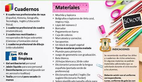 Colegio San Germán: Lista de útiles año escolar 2012-2013