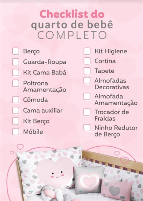 Lista Enxoval De Bebe Completo