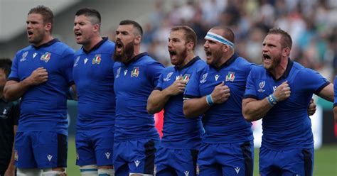 lista partite nazionale rugby