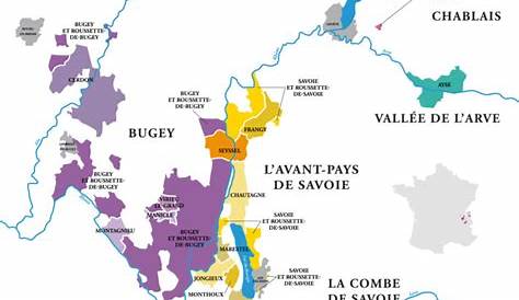 Savoie et Bugey | Carte des vins, Vin de savoie, Vin de france