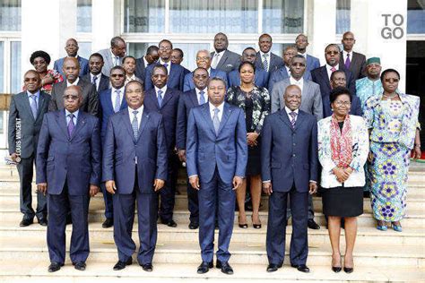 liste des ministres du gouvernement du togo