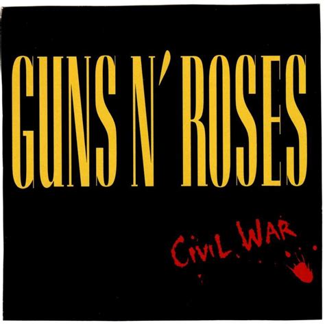 listen to guns n' roses civil war