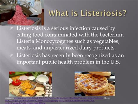 listeria food sources list