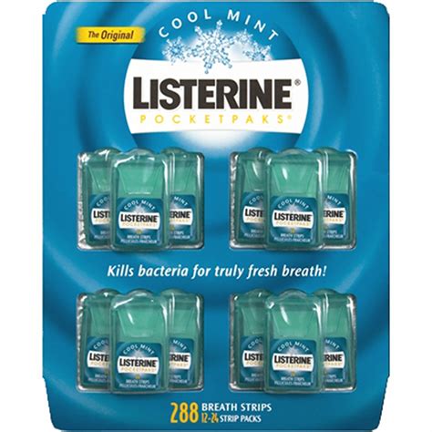 home.furnitureanddecorny.com:listerine cool mint pocketpaks breath strips 12 pk 24 ct