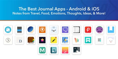 listing of the Best Journal Apps for Android and iOS