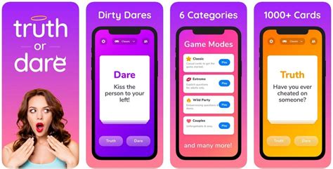 listing of the Best Truth or Dare Apps for Android and iOS