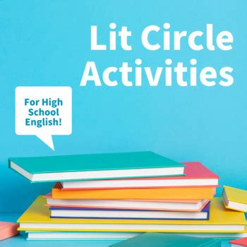 Lit Circle Activities High School