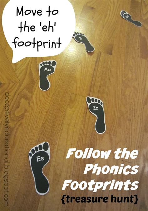literacy footprints word work