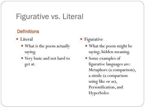 literal vs figurative meaning examples