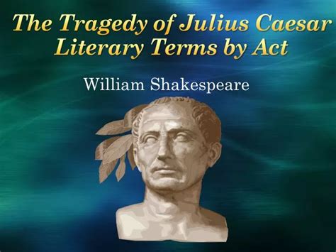 literary devices in julius caesar
