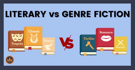 literary fiction vs genre fiction