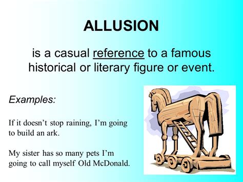 literary term for allusion