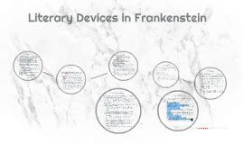 literary terms in frankenstein