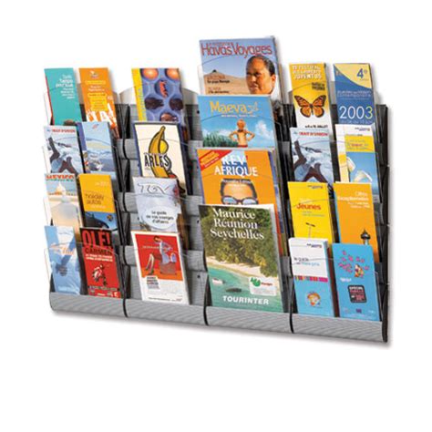 literature holder wall mount