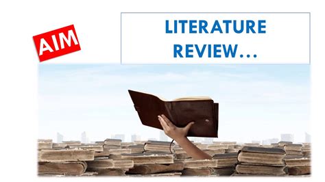 literature review aim