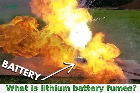 Lithium Battery Fire Fumes
