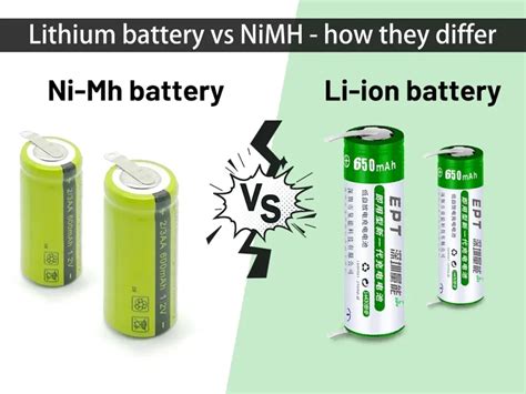 LIION VS NIMH battery, which one is better? NPP POWER