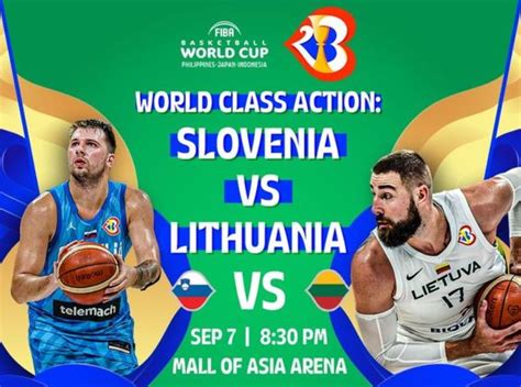 lithuania vs slovenia live score