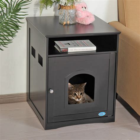 litter box end table