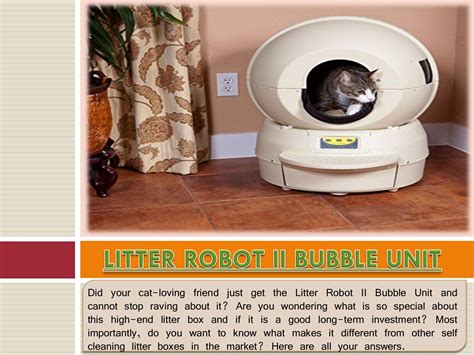 Litter Robot Bubble