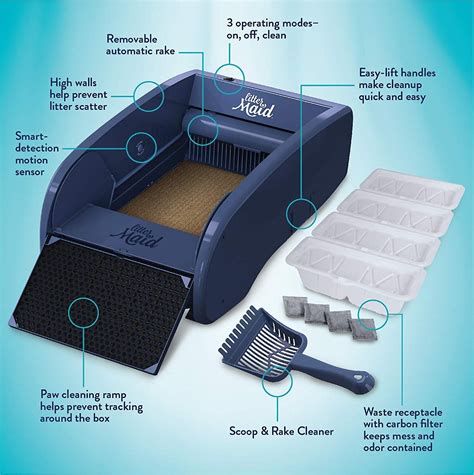 littermaid automatic self cleaning cat litter box