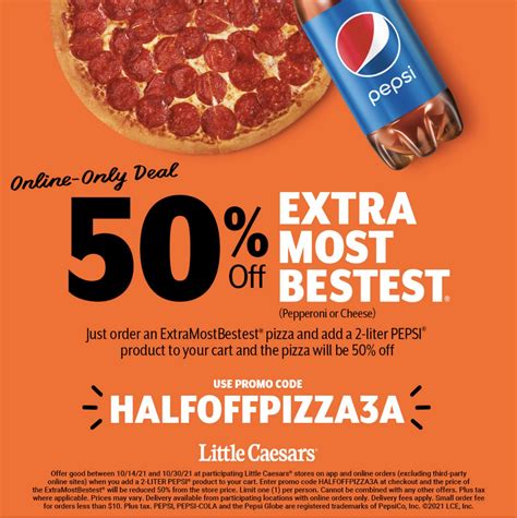 Save Money And Enjoy Delicious Pizzas With Little Caesars Coupons!