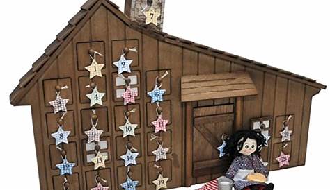 DIY Little House Advent Calendar Chyme Cindy
