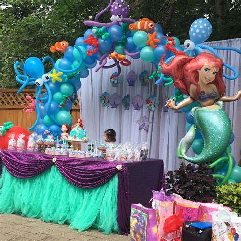 Little Mermaid Ariel Party Supplies Disposable Tableware Paper Cup