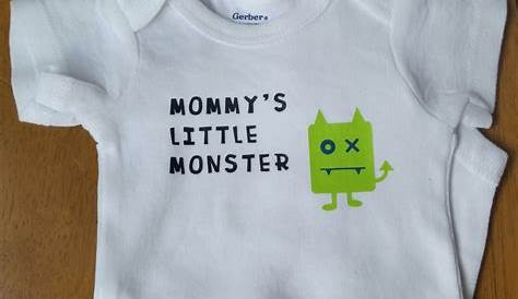 Sewing, self sewn little monster | Baby onesies, Clothes, Onesies
