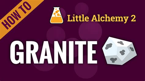 little alchemy 2 cheats granite