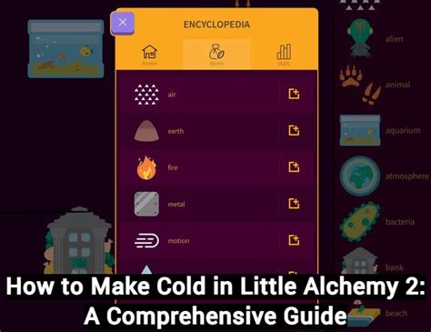 little alchemy 2 complete guide