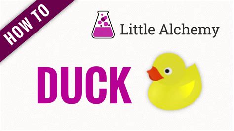little alchemy rubber duck