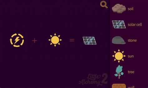 little alchemy solar cell