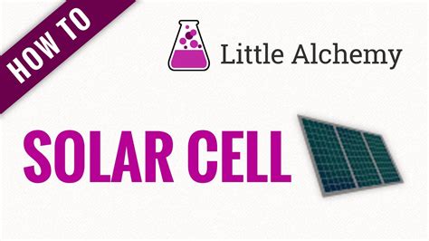 little alchemy solar cell