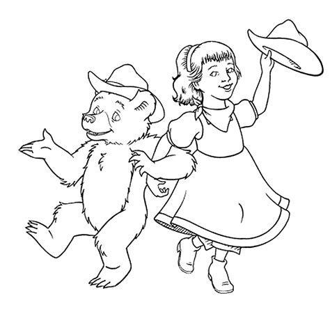 little bear coloring pages