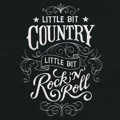 little bit country little bit rock and roll