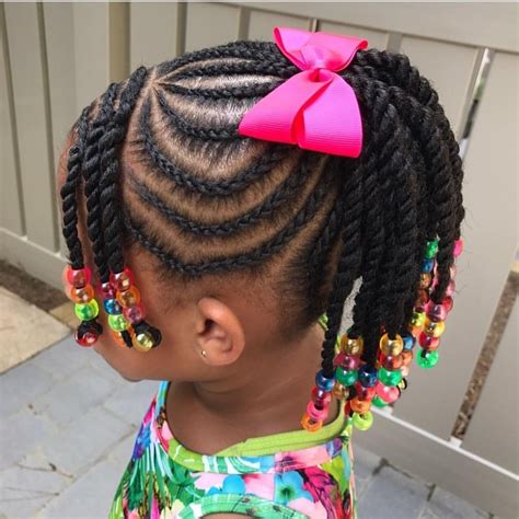  79 Gorgeous Little Black Girl Natural Hairstyles With Short Hair Braids Hairstyles Inspiration
