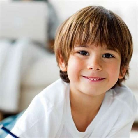  79 Gorgeous Little Boy Haircuts For Straight Hair With Simple Style