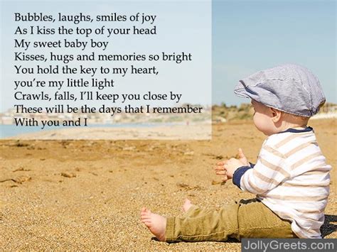 little boy poems baby