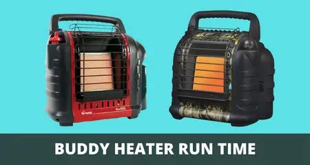 little buddy heater run time