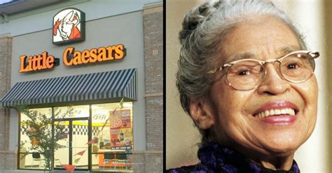 little caesars and rosa parks