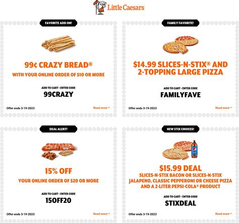 Little Caesars Promo Code February